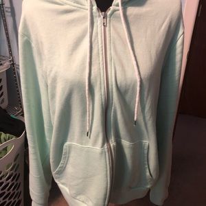 Forever 21 Mint Green Hoodie